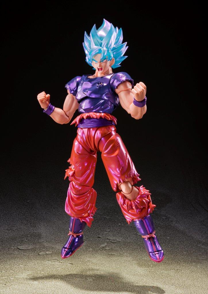 S.H.FIGUARTS SUPER store SAIYAN GOD BLUE SON GOKU KAIO-KEN EVENT EXCLUSIVE NYCC 2021